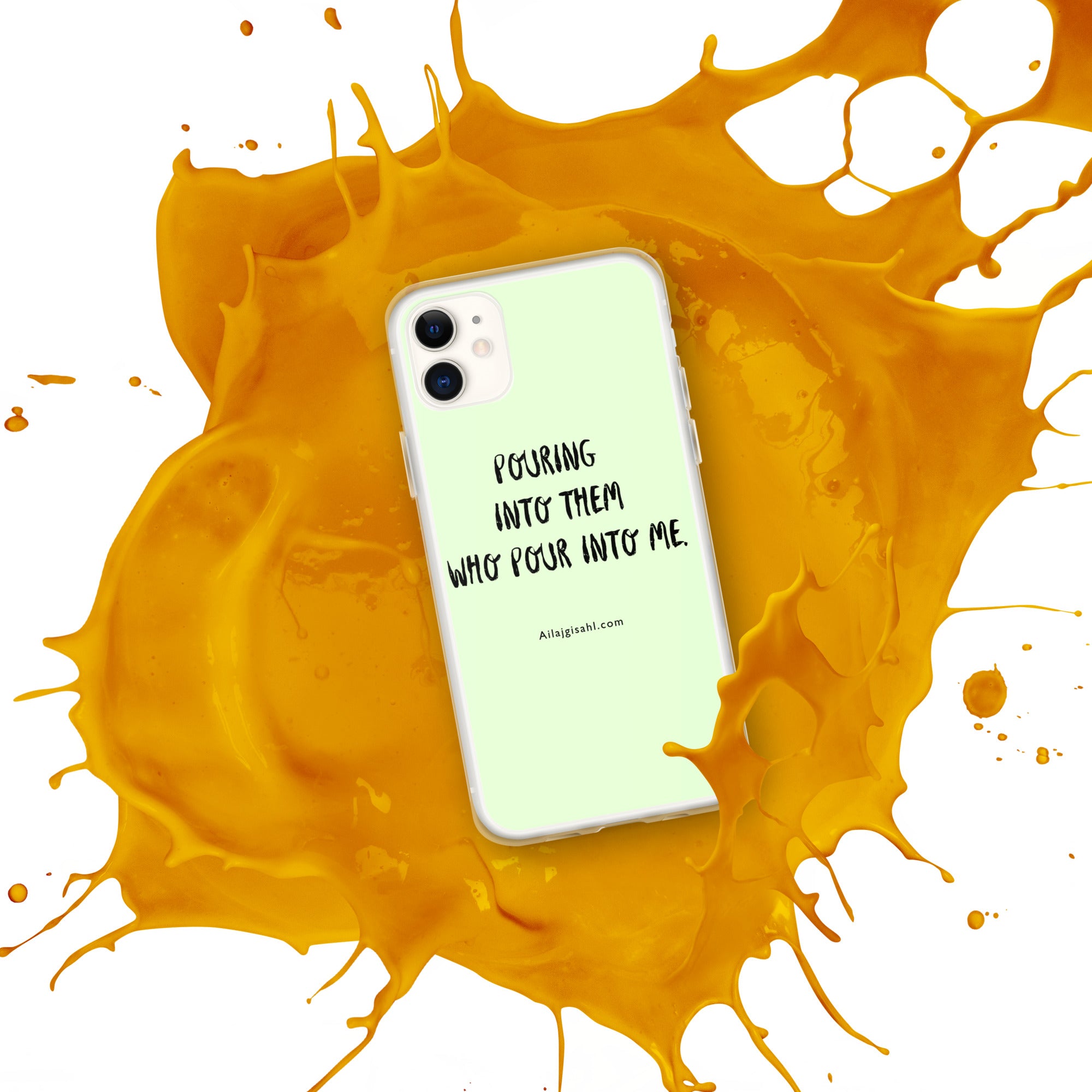 iPhone® cases ....Pouring into them who