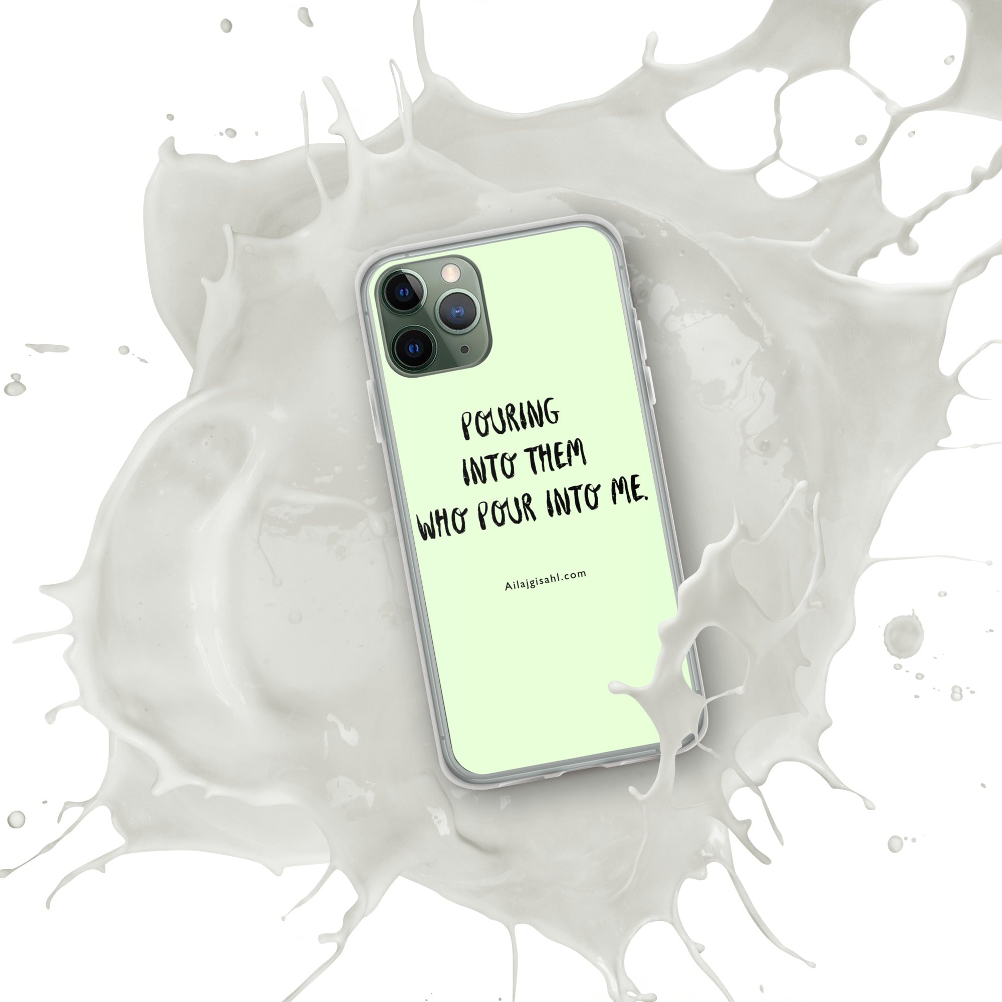 iPhone® cases ....Pouring into them who