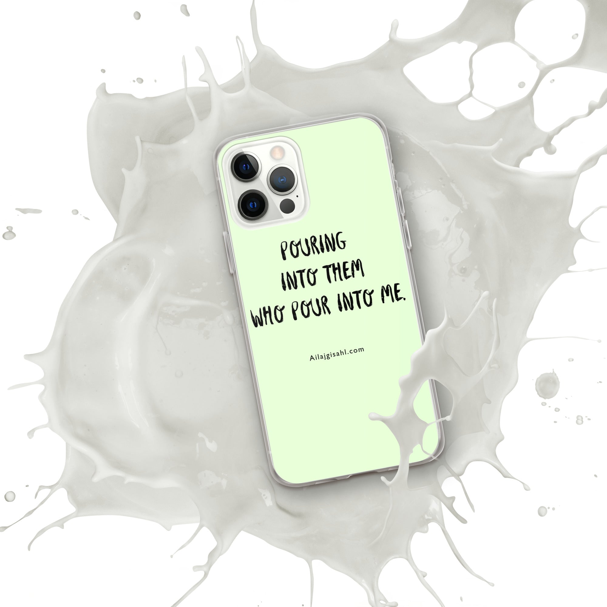 iPhone® cases ....Pouring into them who
