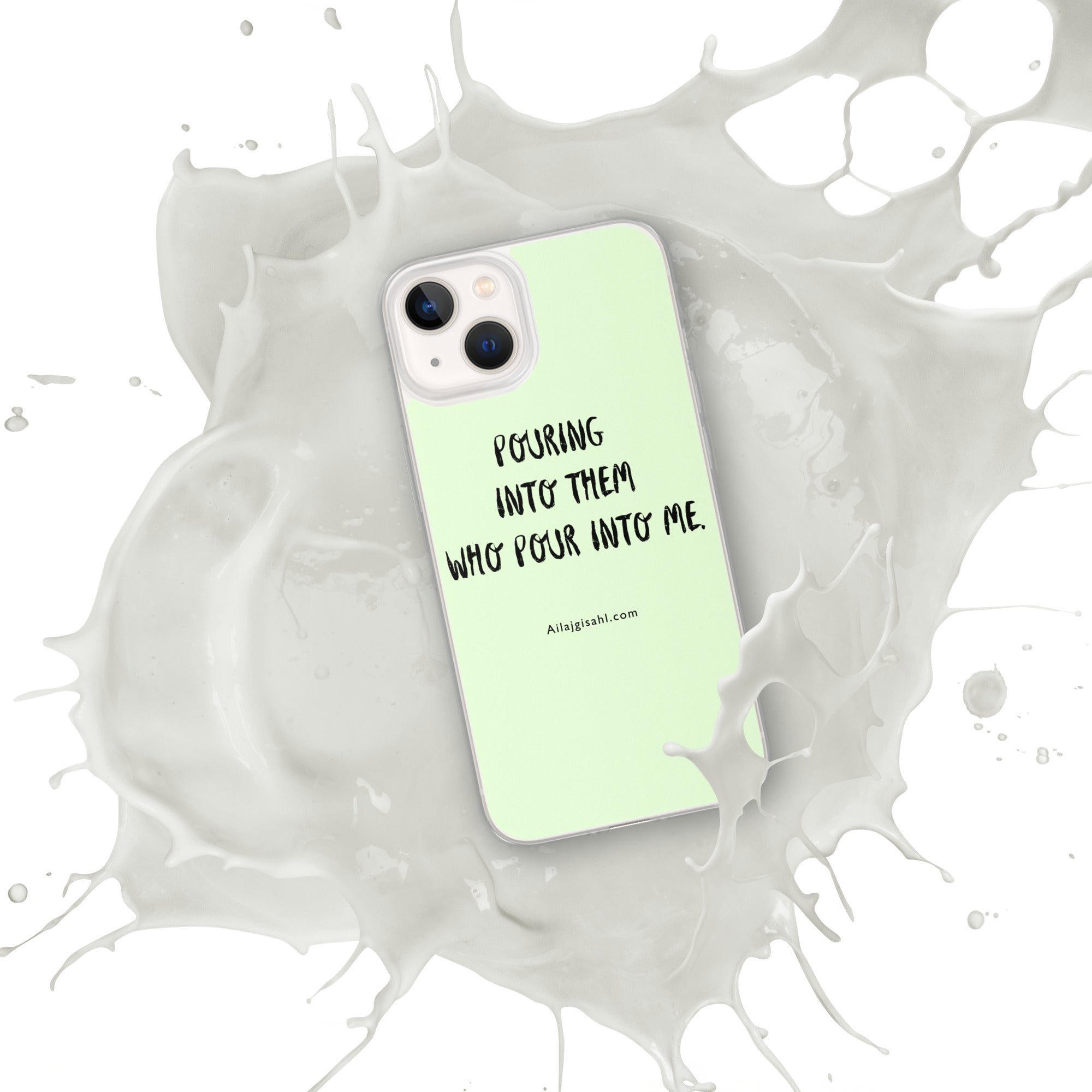 iPhone® cases ....Pouring into them who