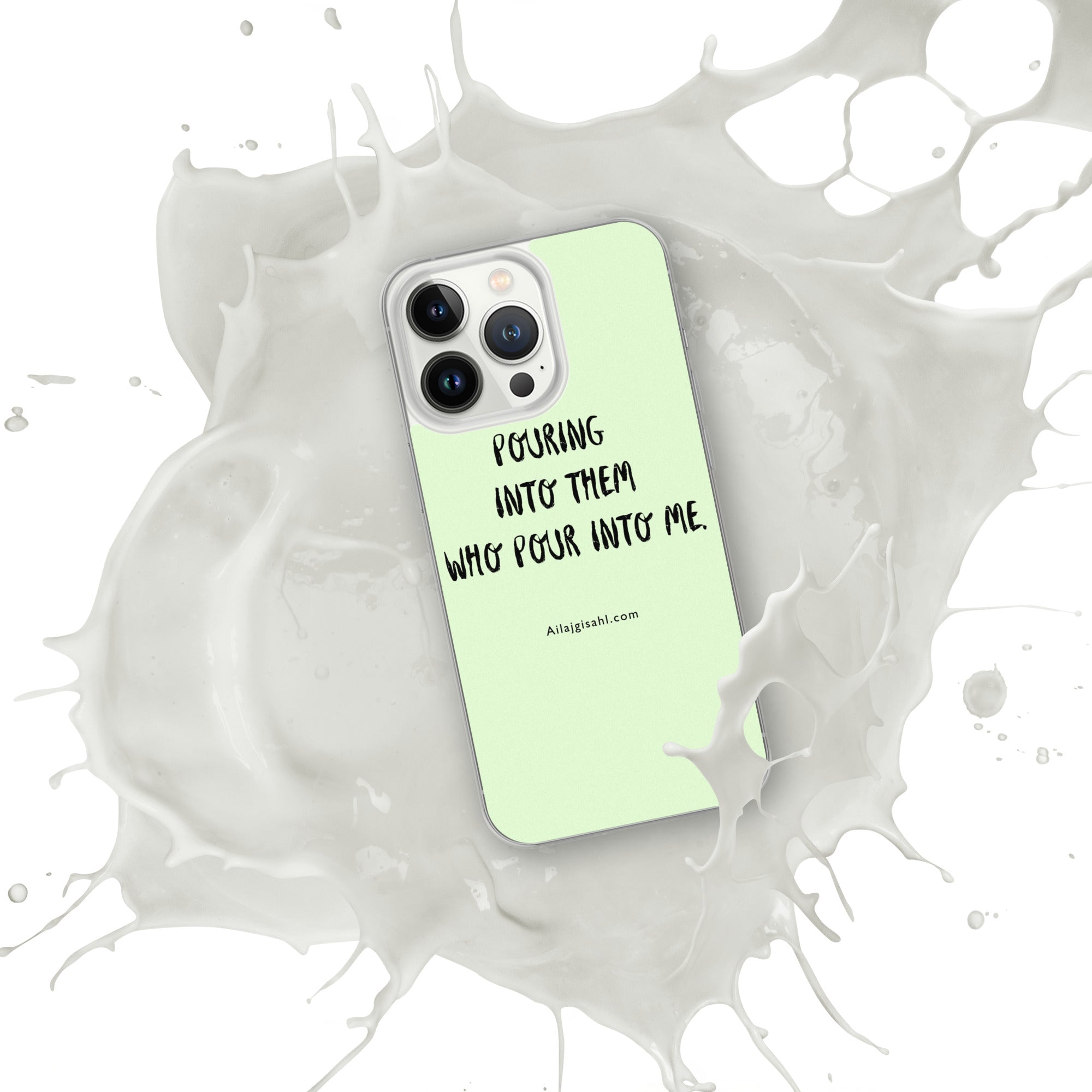 iPhone® cases ....Pouring into them who