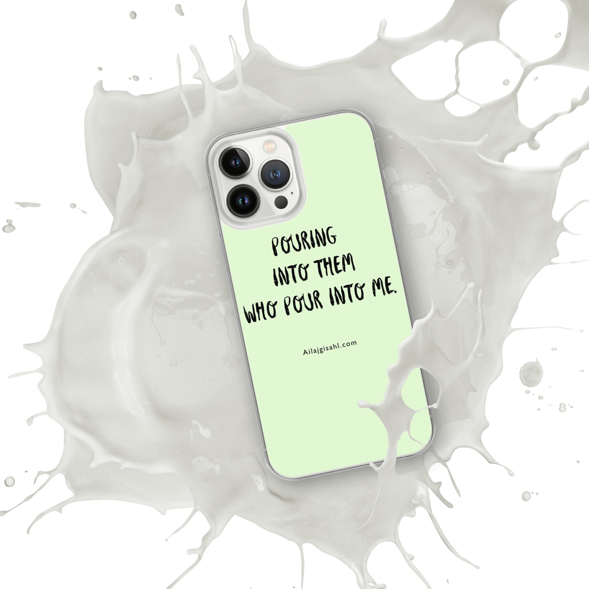 iPhone® cases ....Pouring into them who