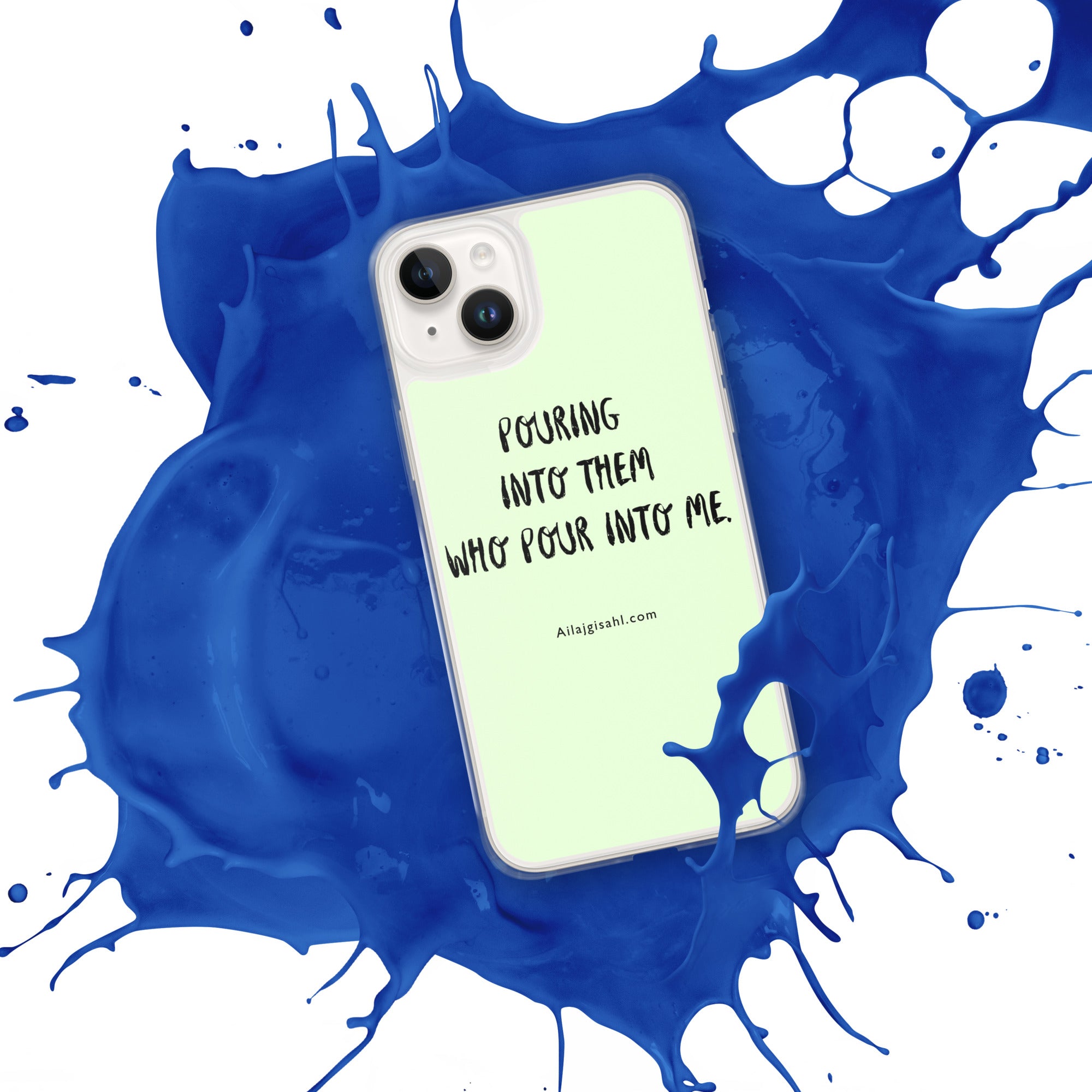 iPhone® cases ....Pouring into them who
