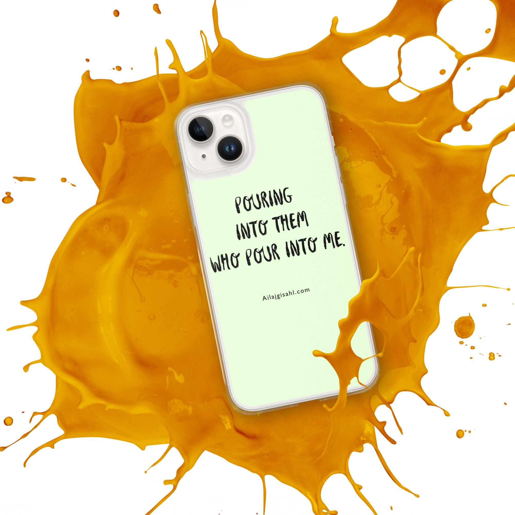iPhone® cases ....Pouring into them who