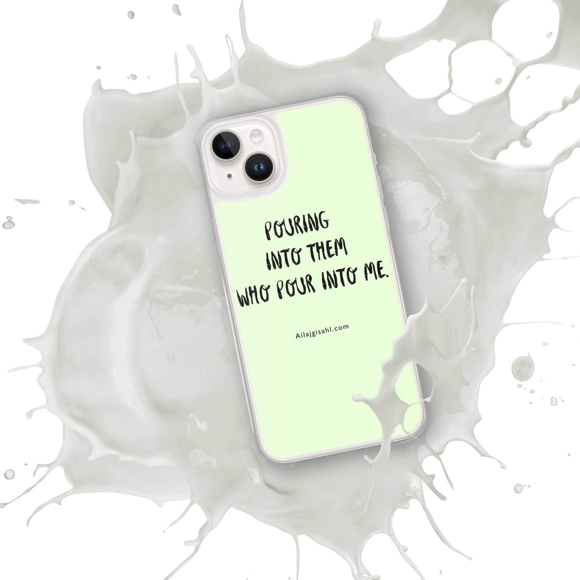 iPhone® cases ....Pouring into them who