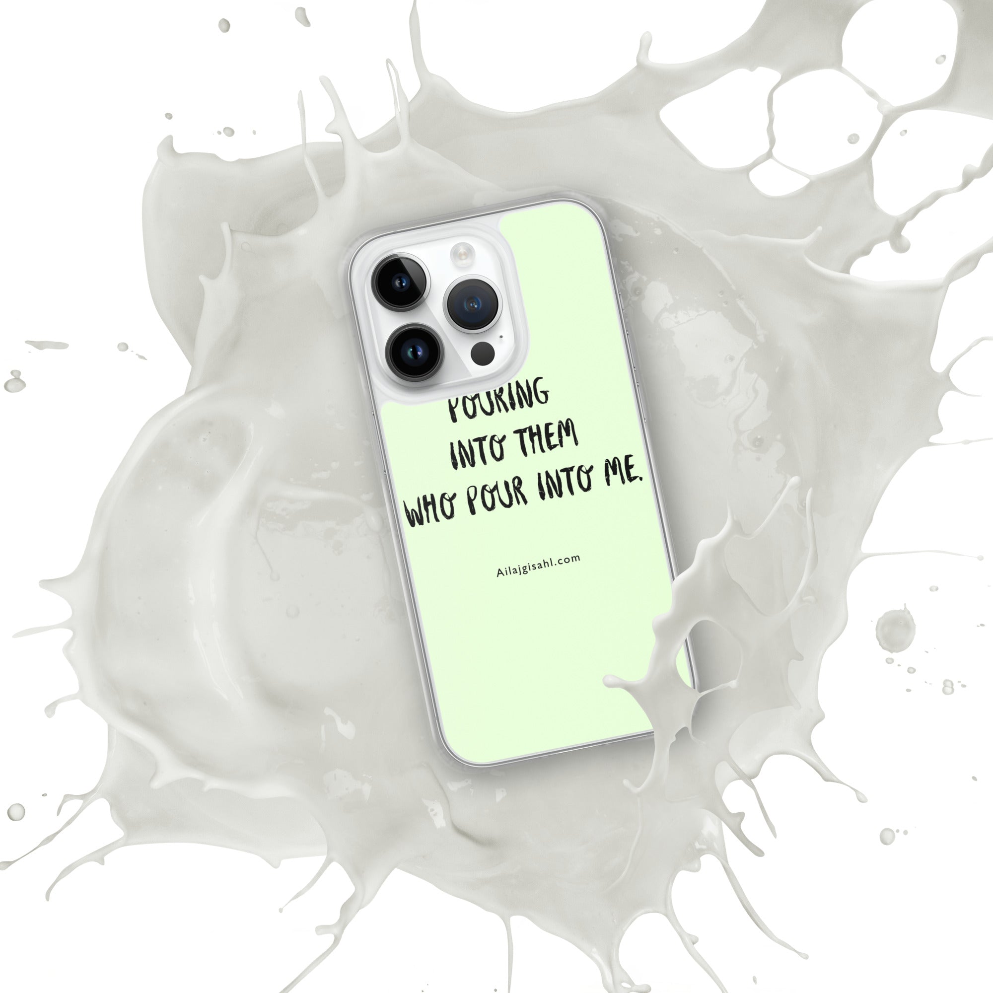 iPhone® cases ....Pouring into them who