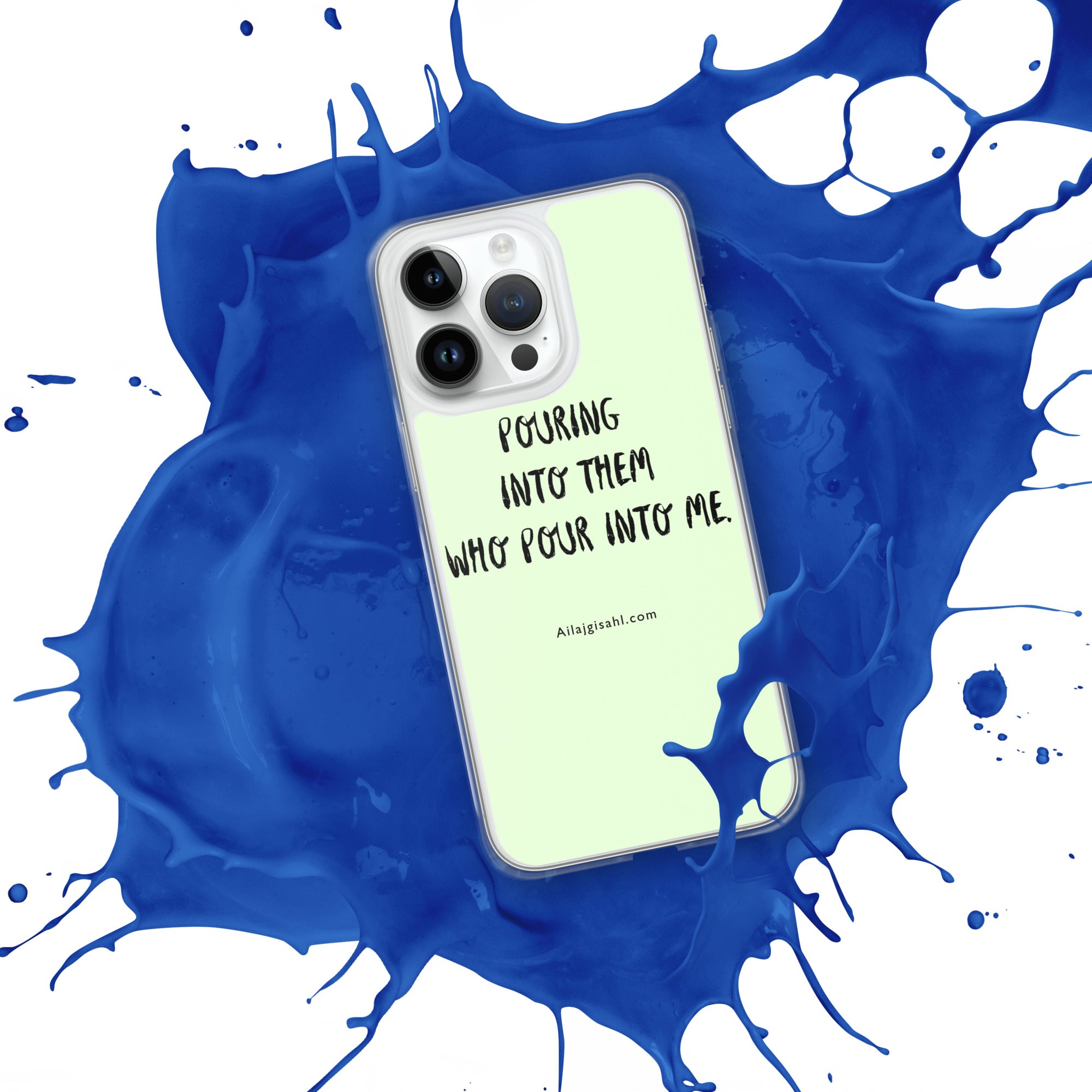 iPhone® cases ....Pouring into them who