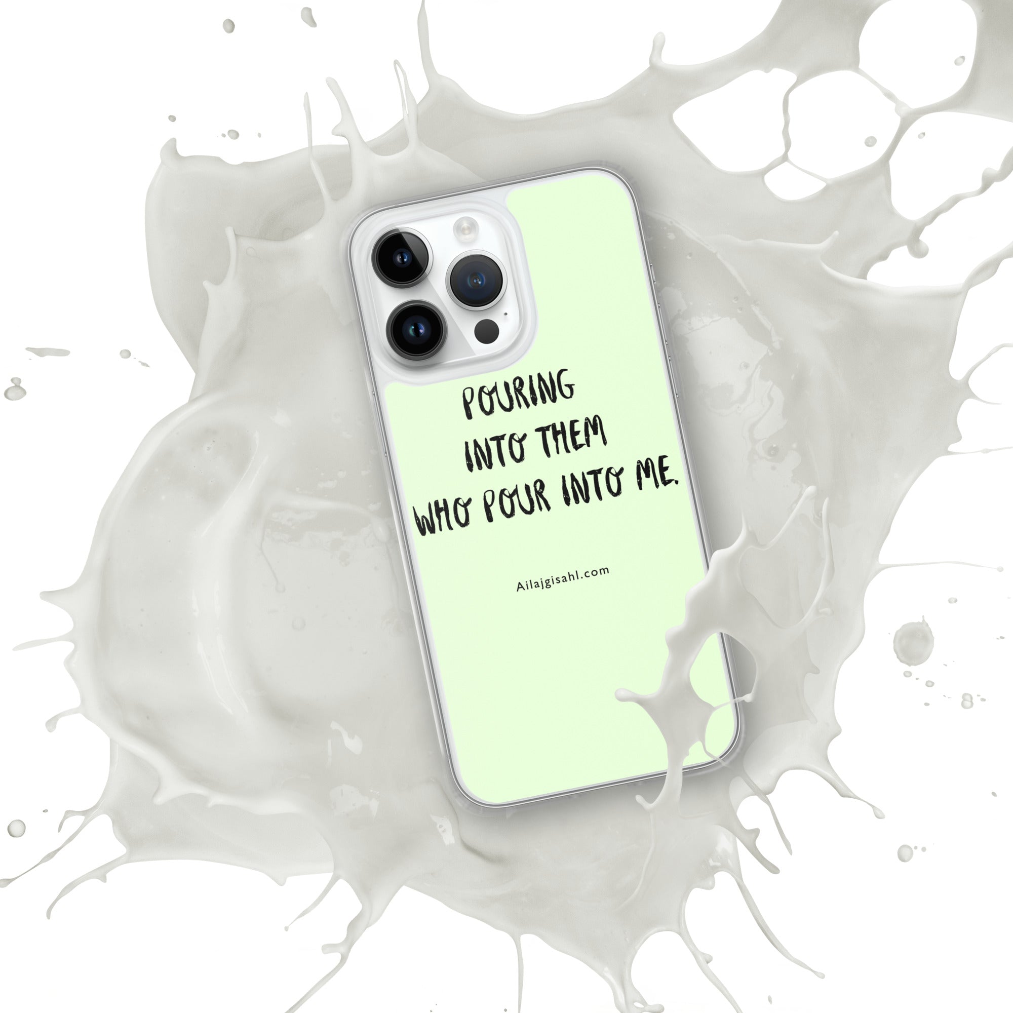 iPhone® cases ....Pouring into them who
