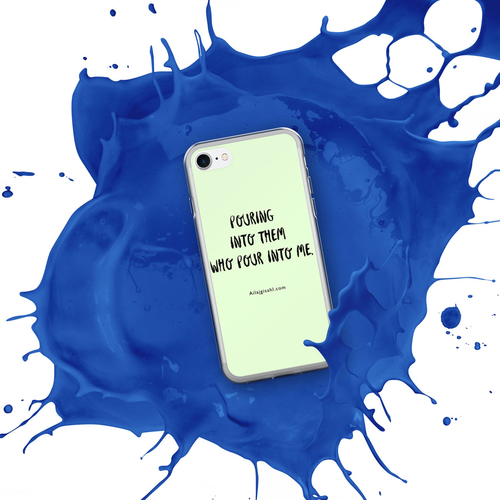 iPhone® cases ....Pouring into them who