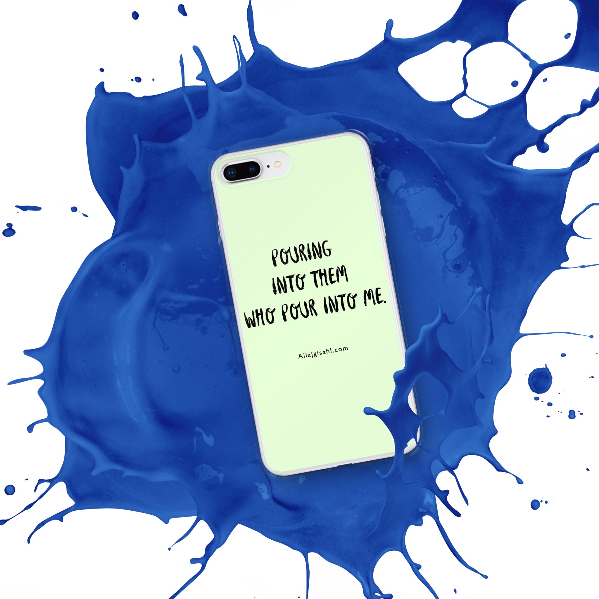 iPhone® cases ....Pouring into them who