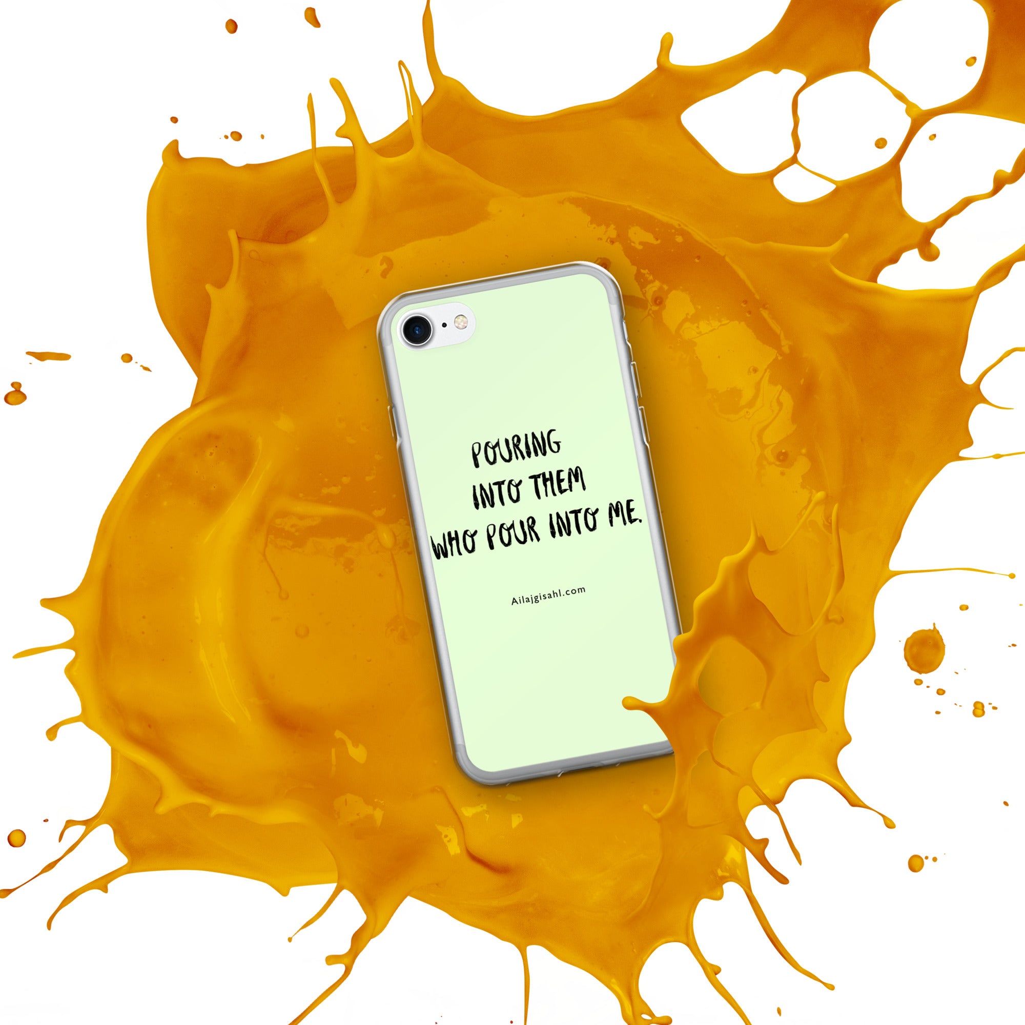 iPhone® cases ....Pouring into them who