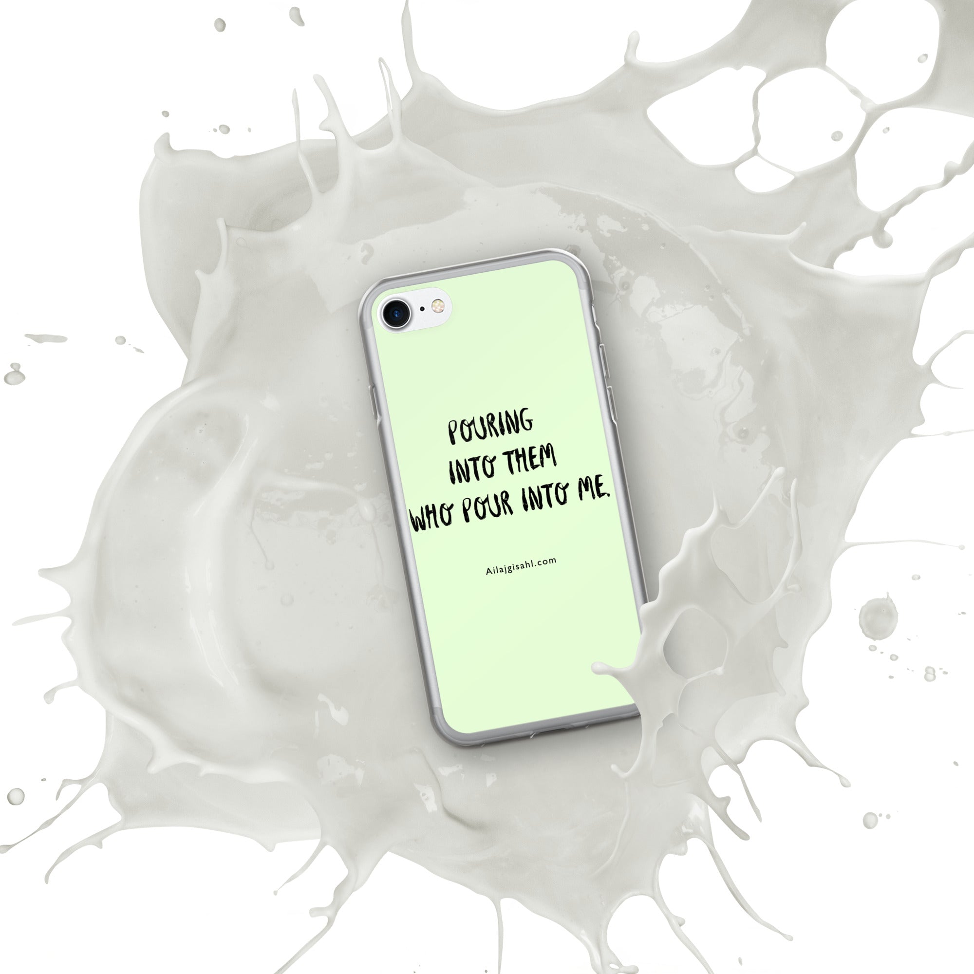 iPhone® cases ....Pouring into them who