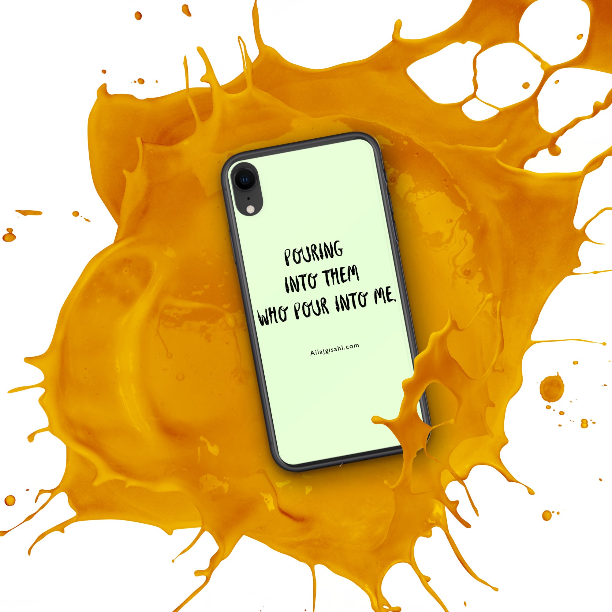 iPhone® cases ....Pouring into them who