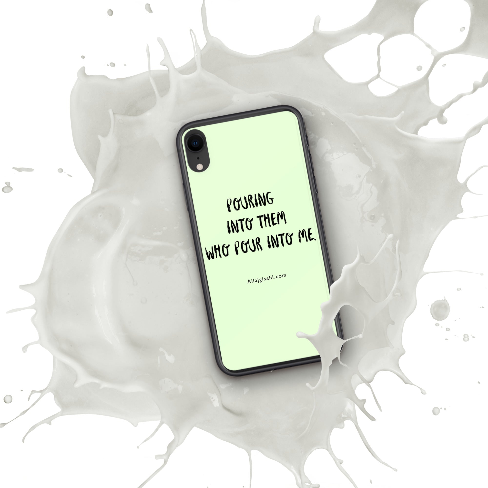 iPhone® cases ....Pouring into them who