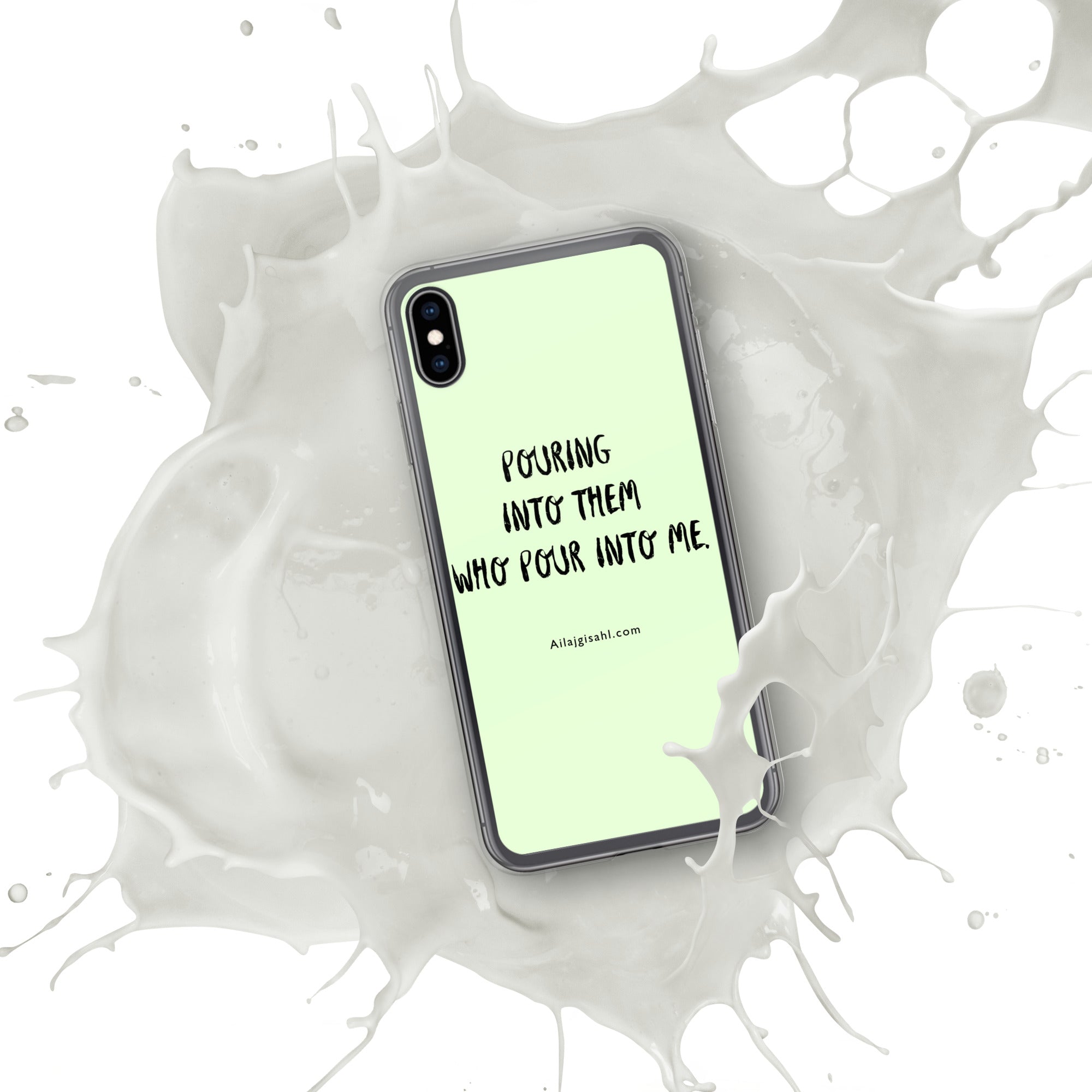 iPhone® cases ....Pouring into them who